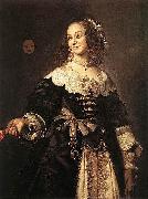 Frans Hals Portrait of Isabella Coymans oil on canvas